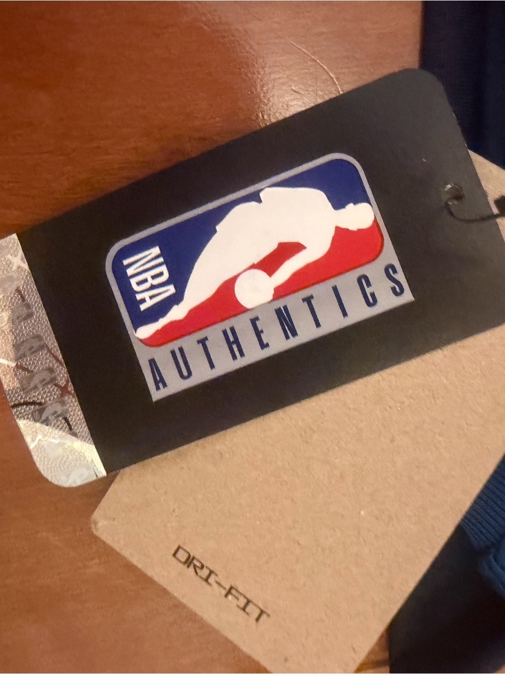 Nike Minnesota Timberwolves Navy and White #11 Reid Basketball Jersey - Picture 8 of 8